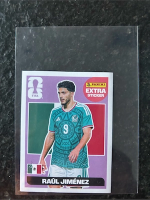 Raúl Jiménez Extra Sticker 