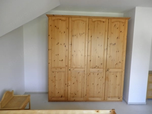 Kleiderschrank Kiefer, 6 türig, 3 Schübe, B 300 cm H 230 cm