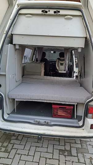 VW T4 Camper Klima Truma Hochdach Lang  Bild 9