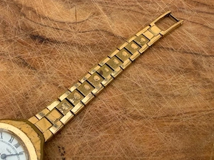 Chaika Vintage Damen Armbanduhr 17 Steine Mechanisch UdSSR Gold Läuft Kurz Bild 4