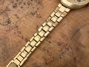 Chaika Vintage Damen Armbanduhr 17 Steine Mechanisch UdSSR Gold Läuft Kurz Bild 3