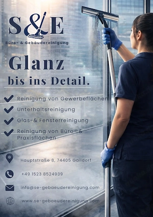 SE Gebäudereinigung   Professionelle Reinigung in Gaildorf