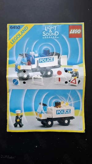 Lego Legoland 6450 Polizei Einsatzfahrzeug 