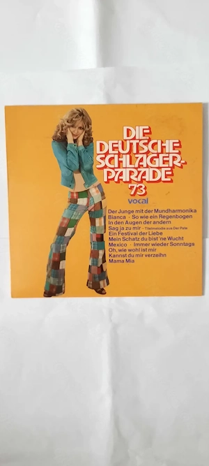 Schallplatten Schlager und Unterhaltung LPs aus den 70er Jahren (6 Alben)