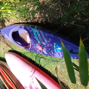 Kanu Wildwasser Lettmannn blau Länge 320 cm Breite 58 cm Bild 4