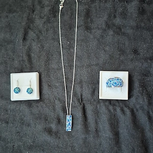 1 Damen Schmuckset in Silber