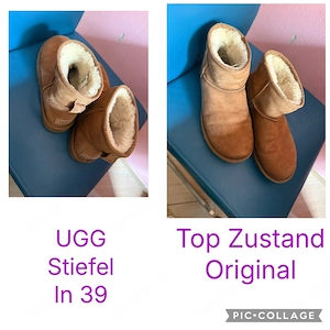 UGG stiefel damen 39 braun 