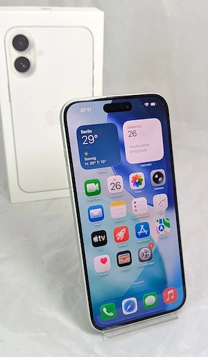 Apple iPhone 16 plus 128GB  + Akku 100% Kapazität 