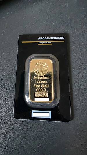 Goldbarren 1 Unze