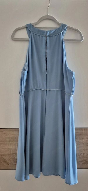 Elegantes Abendkleid blau XL
