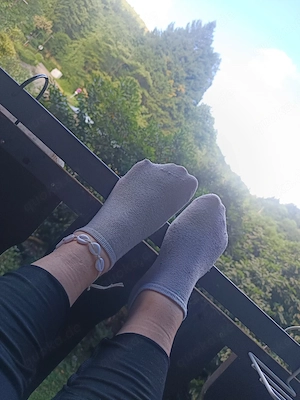 Getragen Socken