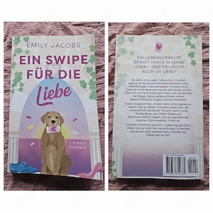 Buch Roman "Ein Swipe für die Liebe" von Emily Jacobs