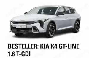 Kia K4 1.6 T-GDI GT-Line DCT Harman/Kardon auf Bestellung