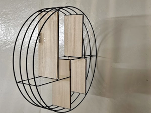 Wandregal sehr modern 