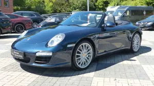 Porsche 911 Carrera Cabrio PDK tripple blau Sitzklima