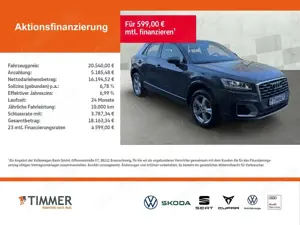 Audi Q2 2.0 TDI S-Tronic SPORT +LED +SOUND +NAVI +TEMPO +