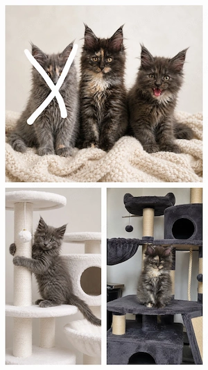 Maine Coon Kitten  abgabebereit 