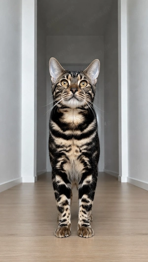   Bengal-Kater, 15 Monate, kastriert, sucht liebevolles Zuhause