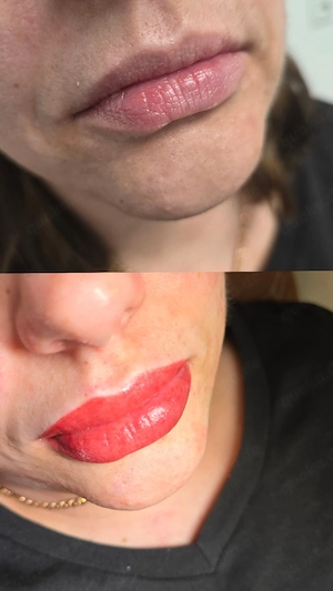 permanentmakeup Lippen und Augenbrauen 