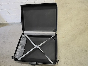 Samsonite Oyster Hartschalenkoffer, schwarz, unkaputtbar,  75 x 58 cm