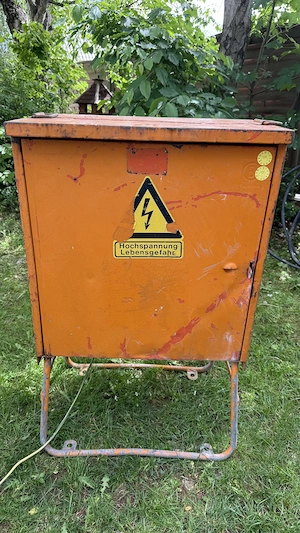 Baustromkasten Baustromverteiler CCE + Schuko + FIvoll funktionsfähig