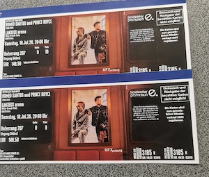 Romeo Santos und Prince Royce  am 18.Juli in Köln 