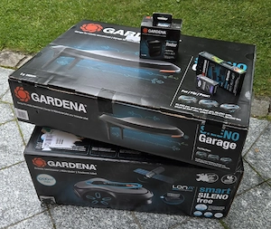 *GARDENA Mähroboter smart SILENO free 1.200m  Set inkl. Zubehör*