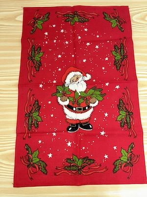 9 dekorative Weihnachts-Tischdecken im Top Zustand