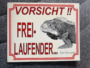 Warnschild