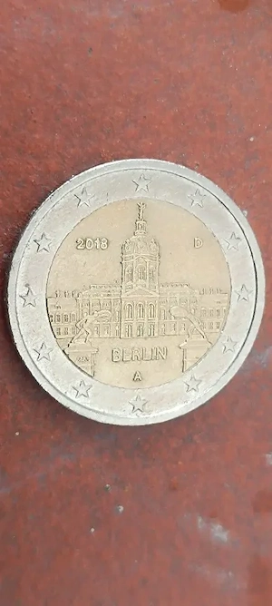  2 euro 2018 A berlin deutschland 