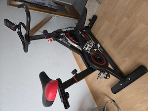 Heimtrainer Ergometer Fitness Fahrrad Indoor Cycling Trimmrad Pulsmesser LCD  
