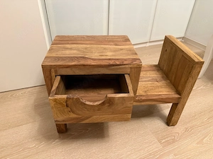 Holzkommode   Nachtkomode