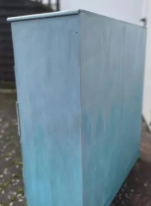 Kommode -Unikat -DIY- Blue- Holz Bild 3