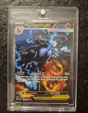 mega Charizard x ex pokemon fatale Flammen 