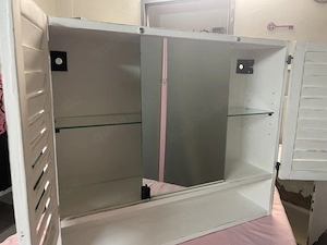 Badschrank Hängeschrank Wandschrank -DIY- Vintage Bild 3