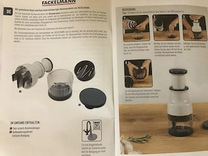 Fackelmann Zwiebelhacker NEU