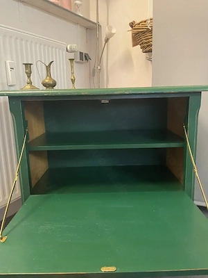 Holzkommode-DIY-Shabby Chic-London Green- Unikat Bild 5