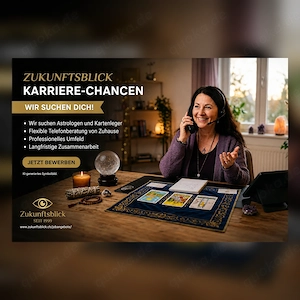Kartenleger, Hellseher und spirituelle Berater gesucht