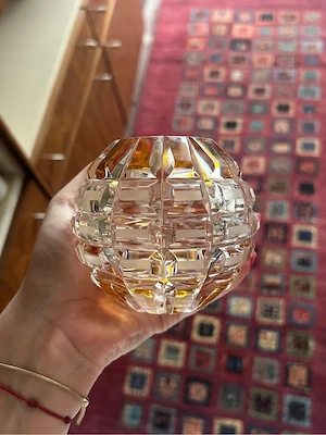 Kleine Kristallvase