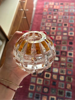 Kleine Kristallvase