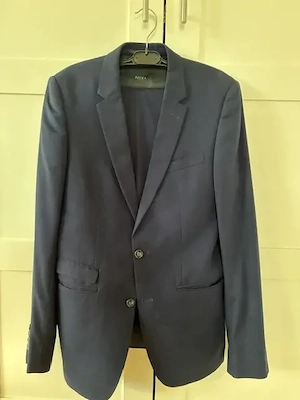 Anzug von Digel Gr. 94 dunkelblau