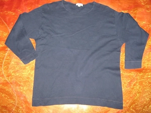 Marine Sailor Navy Maritim Basic Langarm Longsleeve Sweat T-Shirt Street One 40-44 M-L Oversize blau