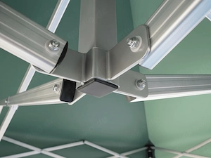 Faltzelt 5x5 m   Aluminium HEXAGON PROFI Bild 4