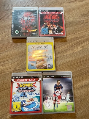 verkaufe hier einiege Pc und Ps 3 spiele 