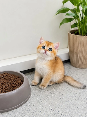 BKH Golden Shaded (ny11)(ny12) Kitten mit Stammbaum-exklusive Linie