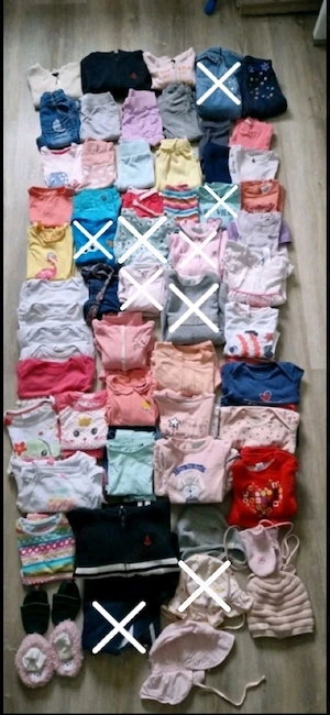 Kleiderpaket Gr 74-80