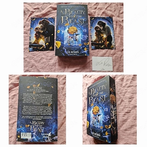 Buch, Märchenadaptio "A Beauty for the Beast - verflucht,  bis die letzte Blüte fällt" Liz Rosen 