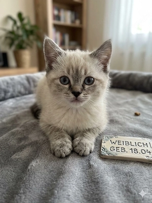 Zuckersüßes Katzenmädchen