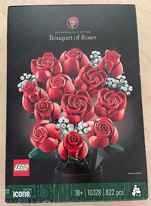 Lego 10328 Botanicals Rosenstrauß 
