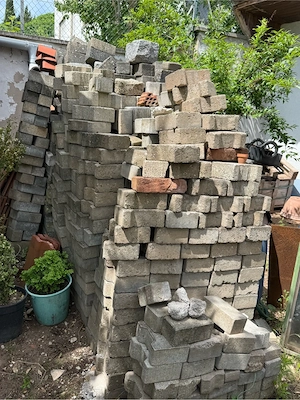 verschieden pflaterseine 